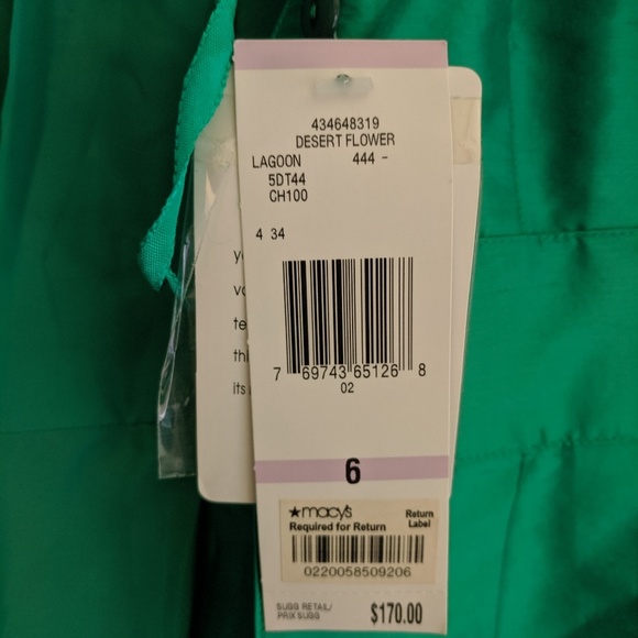 Jones New York Emerald Green Dress- NWT! - Picture 3 of 6